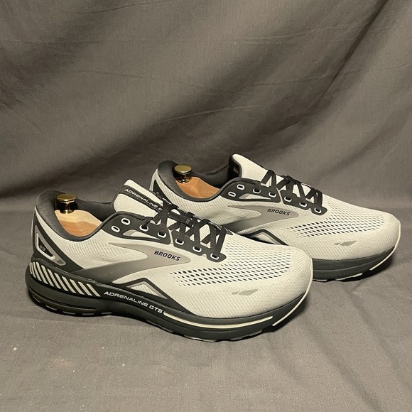 Brooks Adrenaline GTS 23 'Oyster/Ebony/Alloy' Men's Running ShoesSize 11.5 4E